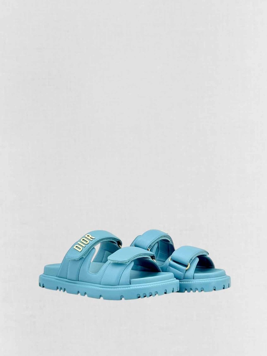 DIOR DiorAct Blue Size EU 35 Sandals