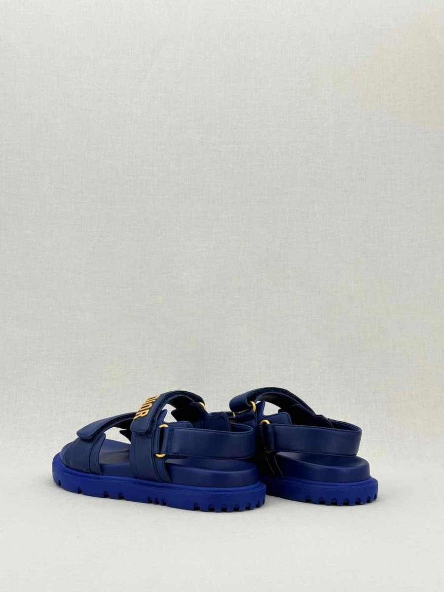 DIOR DiorAct Blue Size EU 37 Sandals