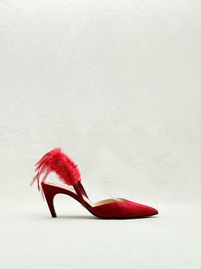 DIOR Ethnie Red Size EU 38 Slingbacks
