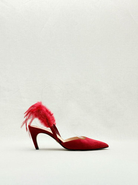 DIOR Ethnie Red Size EU 38 Slingbacks