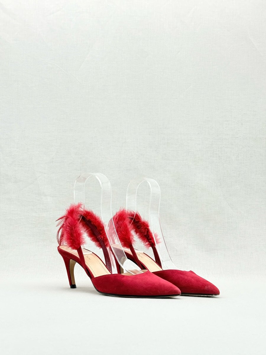 DIOR Ethnie Red Size EU 38 Slingbacks
