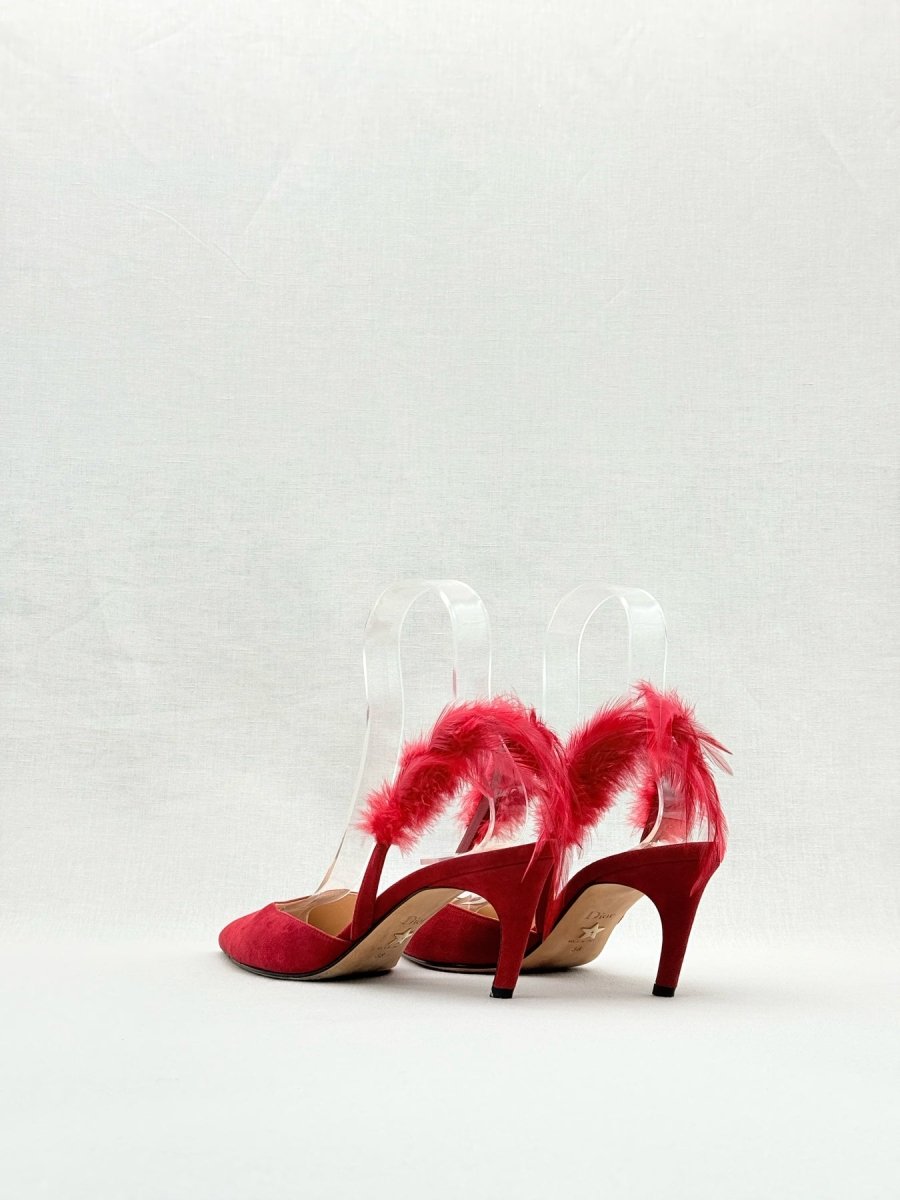 DIOR Ethnie Red Size EU 38 Slingbacks