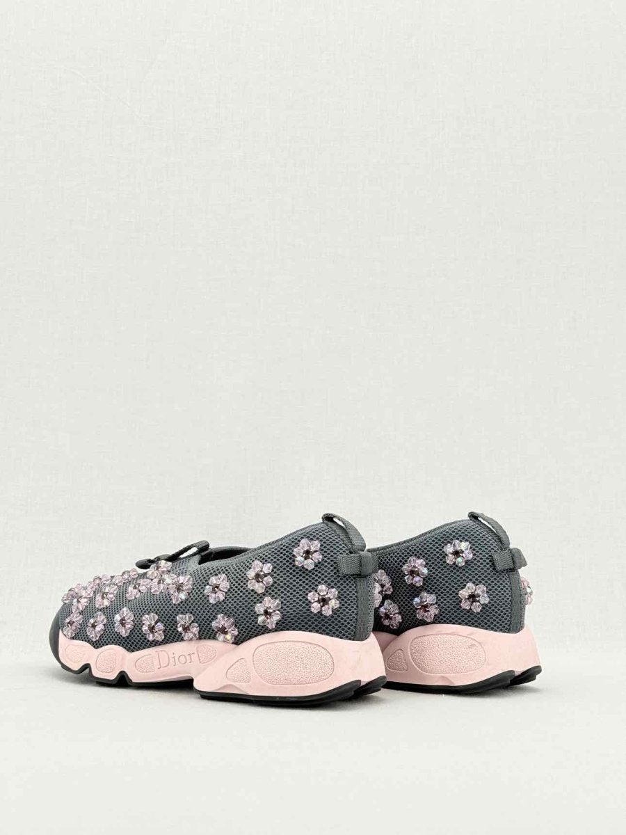 DIOR Grey & Pink Size EU 39.5 Sneakers