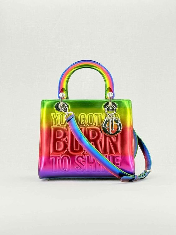DIOR Limited Edition Multicolor Top Handle