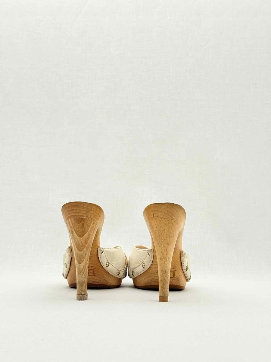 DIOR Lock Cream Size EU 37 Mules