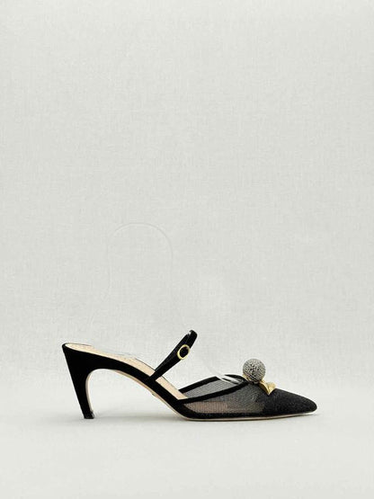 DIOR Mesh Lips Black Size EU 39 Pumps