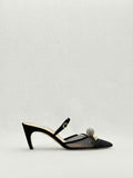 DIOR Mesh Lips Black Size EU 39 Pumps