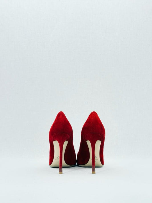 DIOR Suede Red Size EU 38 Pumps