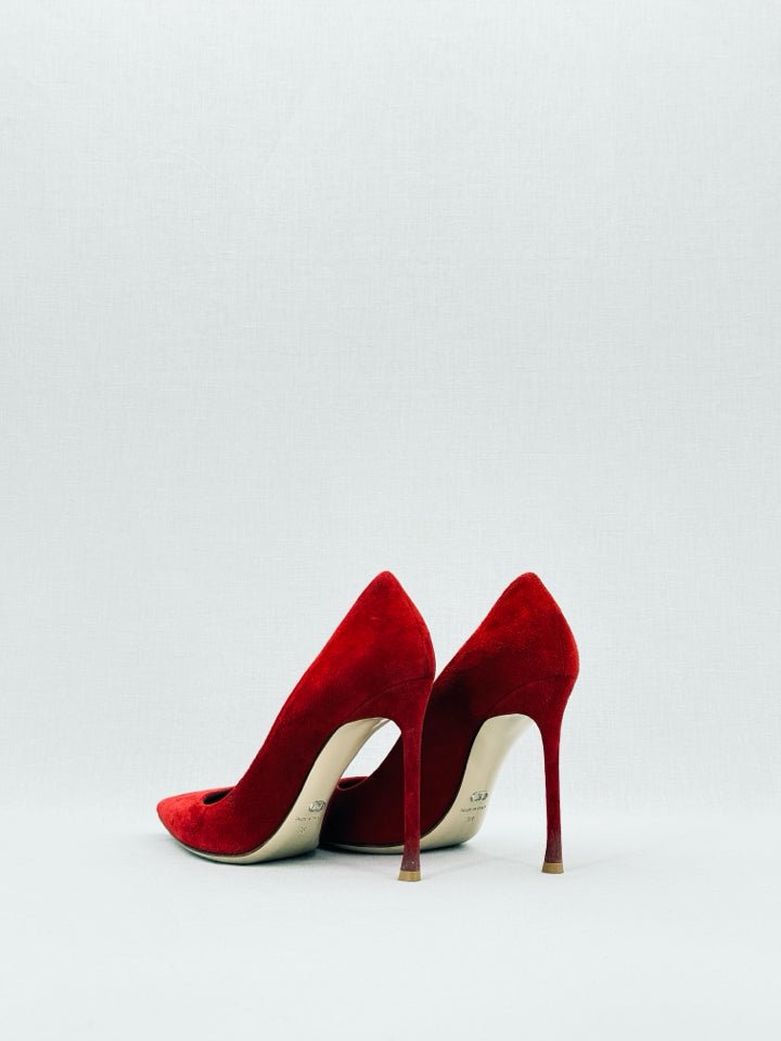 DIOR Suede Red Size EU 38 Pumps