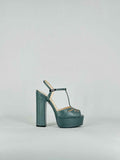 FENDI Ankle Strap Grey Size EU 36 Heeled Sandals