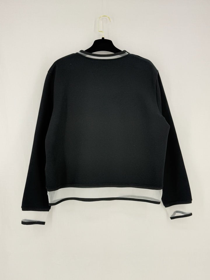 FENDI Bug Eye Black Multicolor Size US 8 Sweatshirt