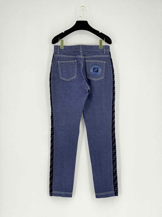 FENDI Dark Blue Size US 6 Jeans
