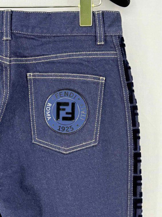 FENDI Dark Blue Size US 6 Jeans