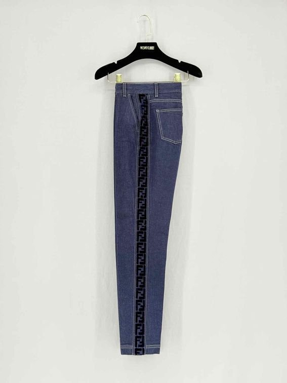 FENDI Dark Blue Size US 6 Jeans