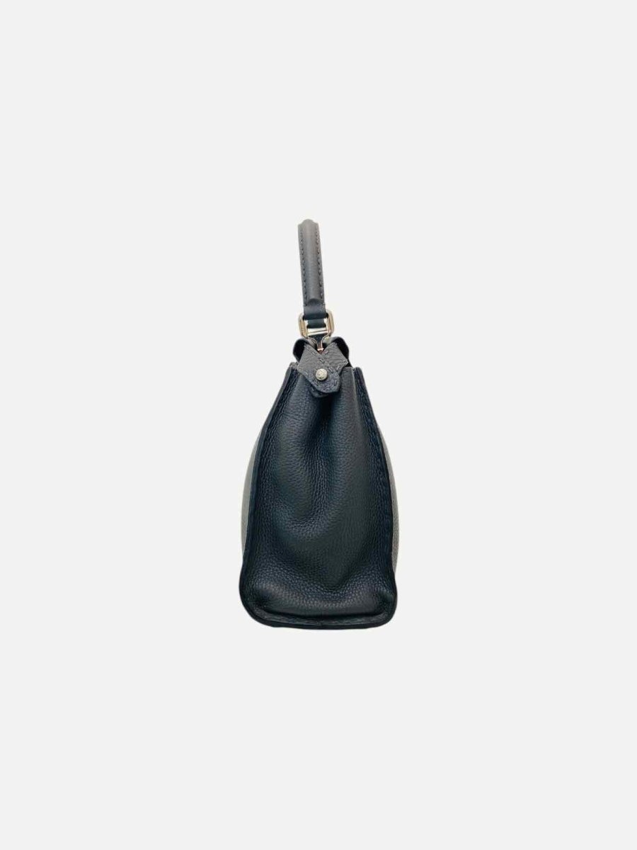 FENDI Peekaboo Grey Top Handle