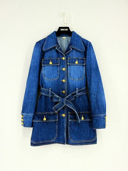 GUCCI Blue Size US 4 Jacket