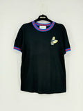 GUCCI Black Multicolor Size Small T-shirt