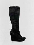 GUCCI Black Size EU 38.5 Knee High Boots