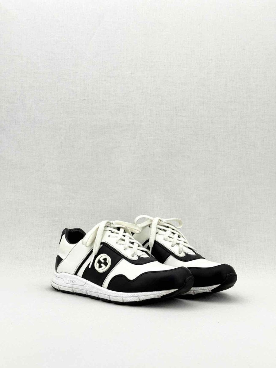 GUCCI Black & White Size EU 37 Sneakers