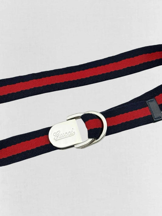 GUCCI Blue & Red Belt