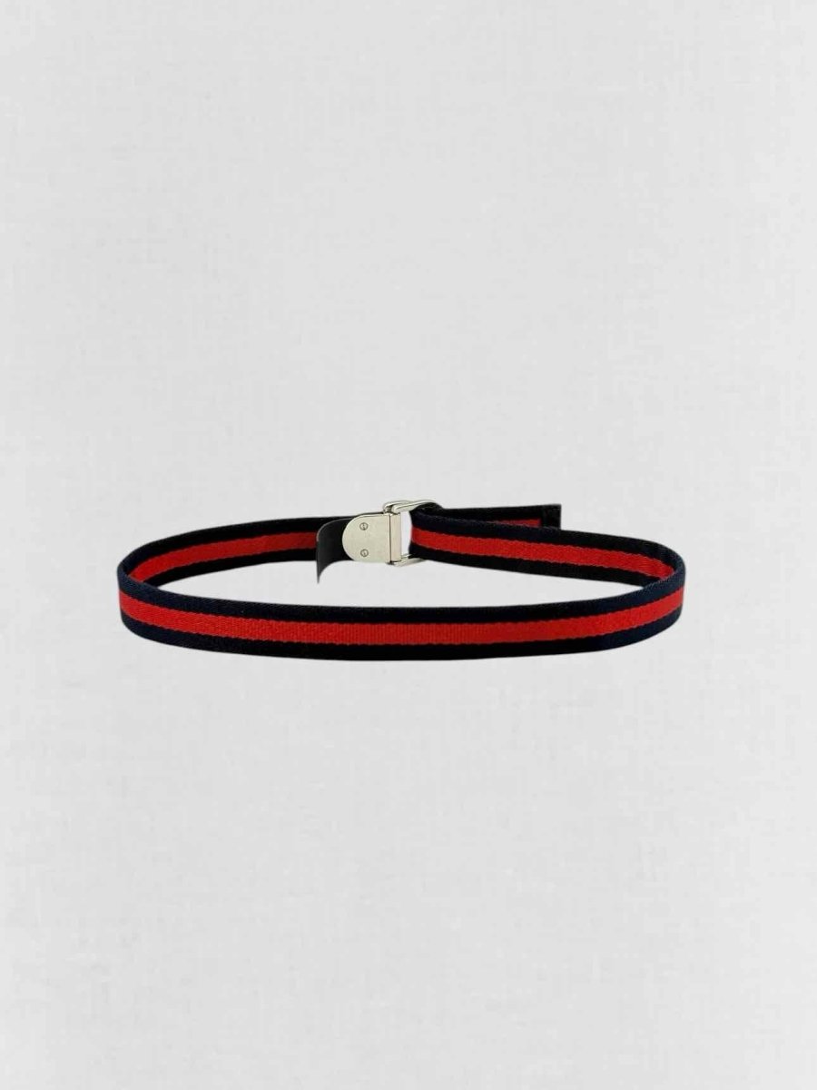 GUCCI Blue & Red Belt