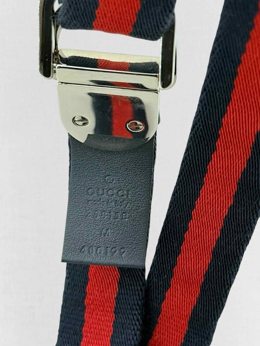GUCCI Blue & Red Belt