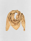 GUCCI Camel Fringed Scarf