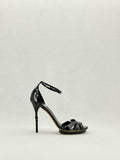 GUCCI Debra Black Size EU 38.5 Heeled Sandals