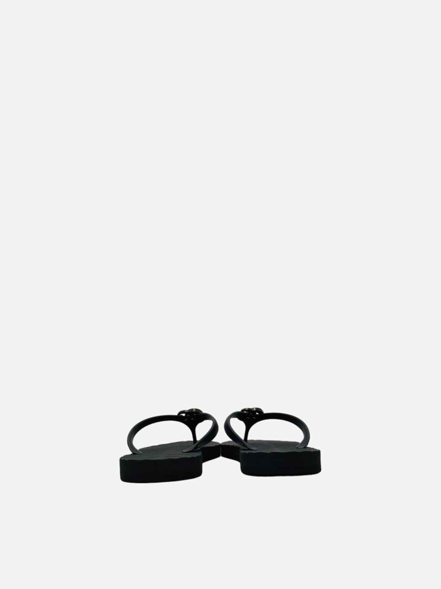 GUCCI Double G Black Flats