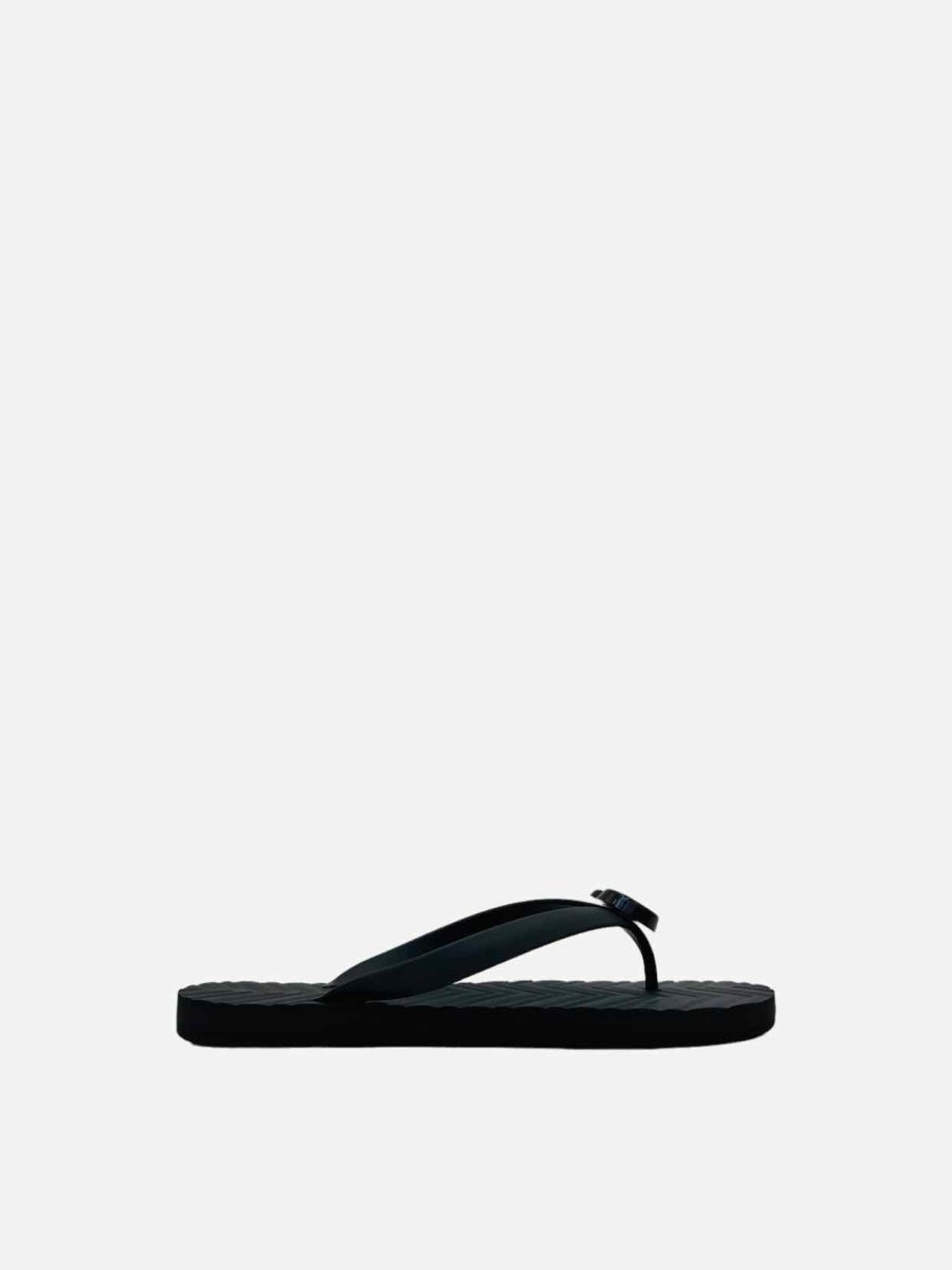 GUCCI Double G Black Flats