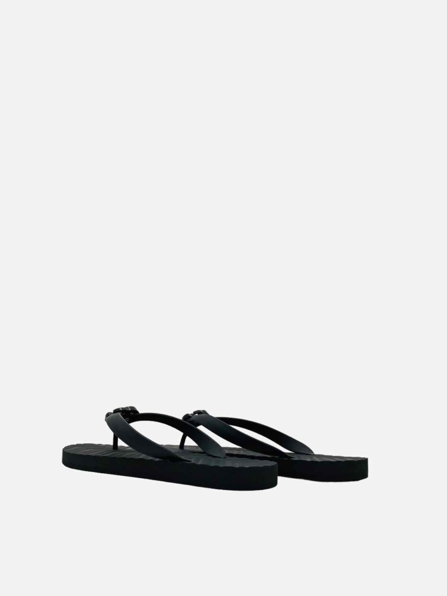 GUCCI Double G Black Flats