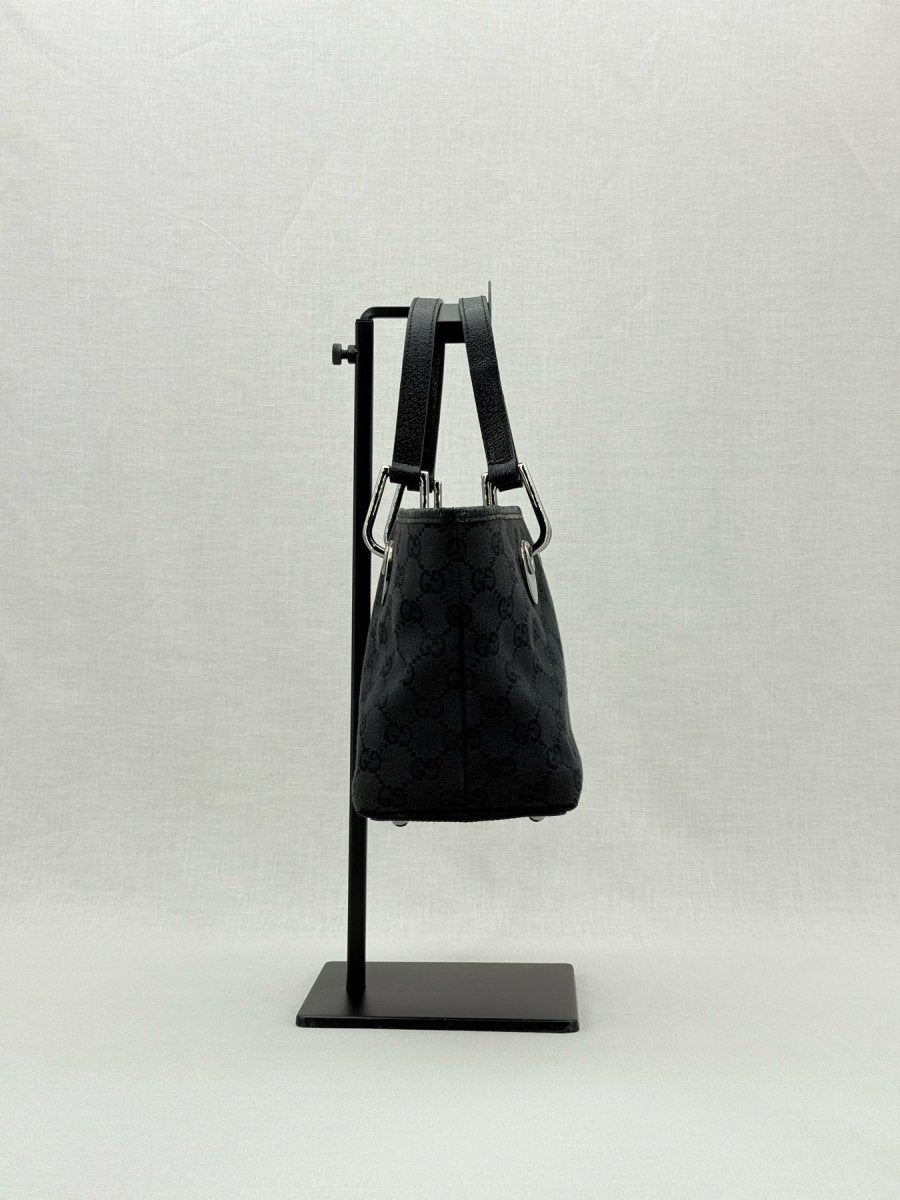 GUCCI Eclipse Black GG Tote Bag