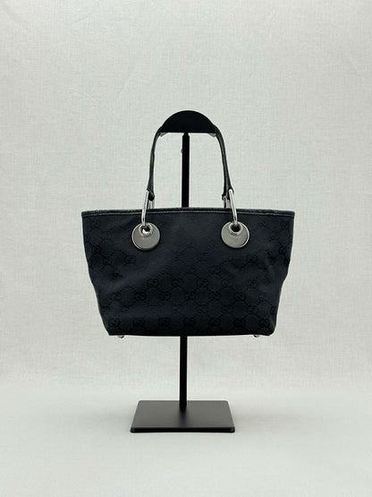 GUCCI Eclipse Black GG Tote Bag