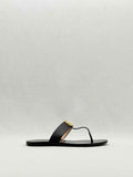 GUCCI GG Black Size EU 37.5 Flats