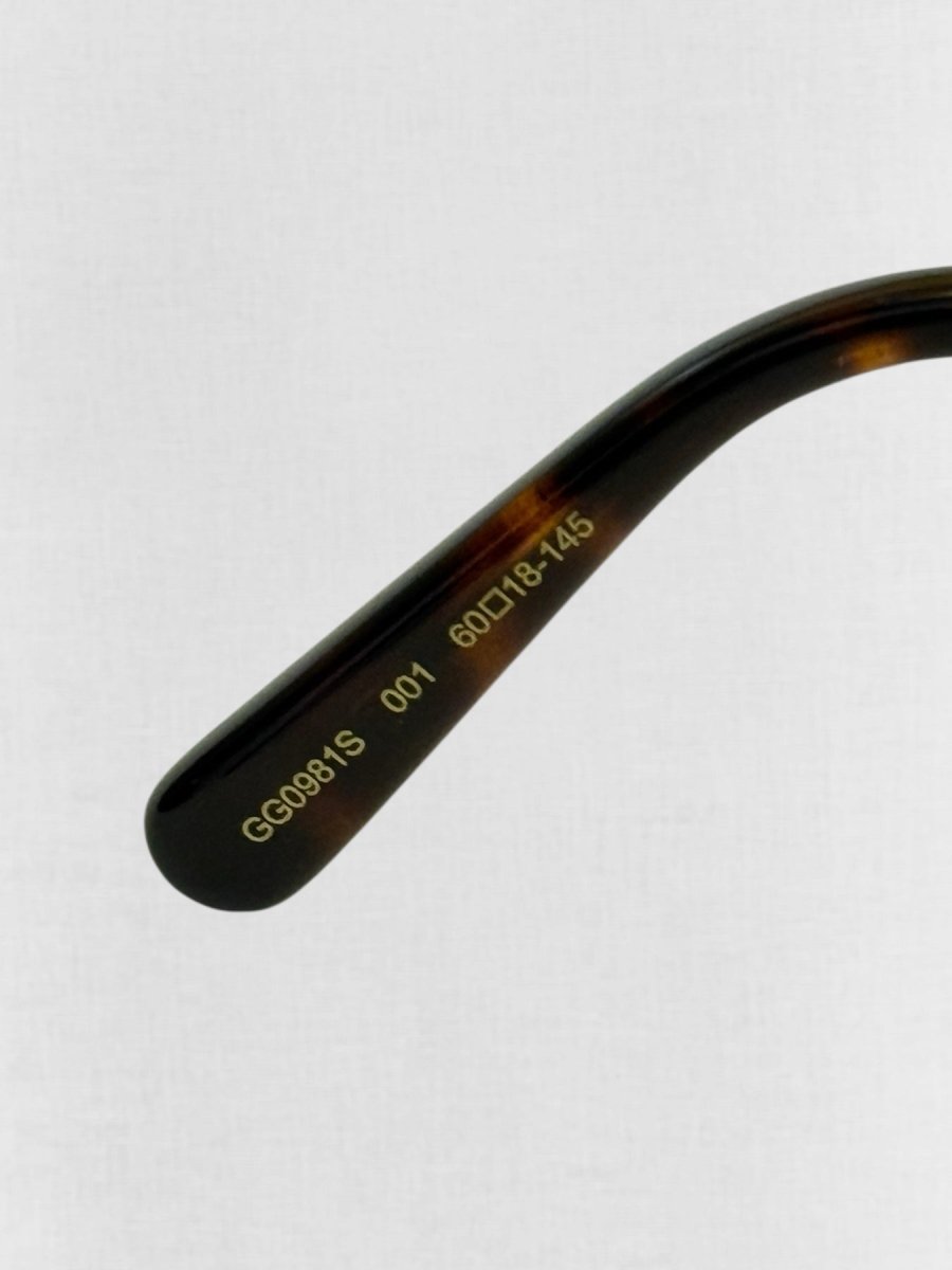GUCCI Gold Sunglasses