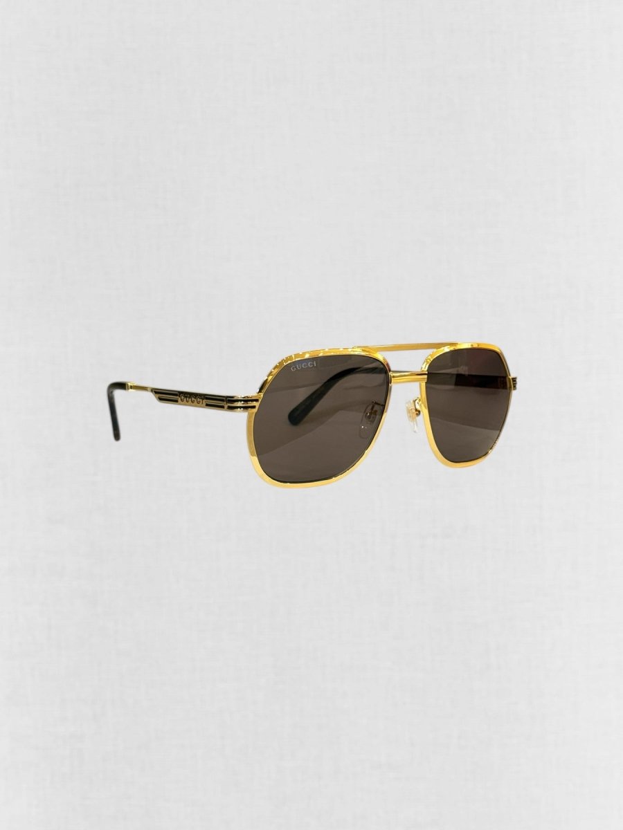 GUCCI Gold Sunglasses