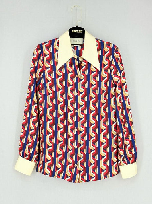 GUCCI Multicolor Mini Web Chain Size US 2 Shirt