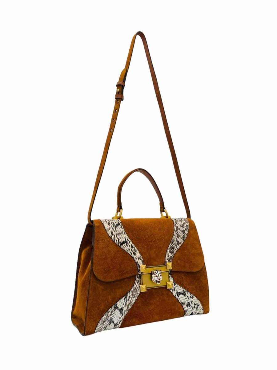 GUCCI Osiride Brown Top Handle