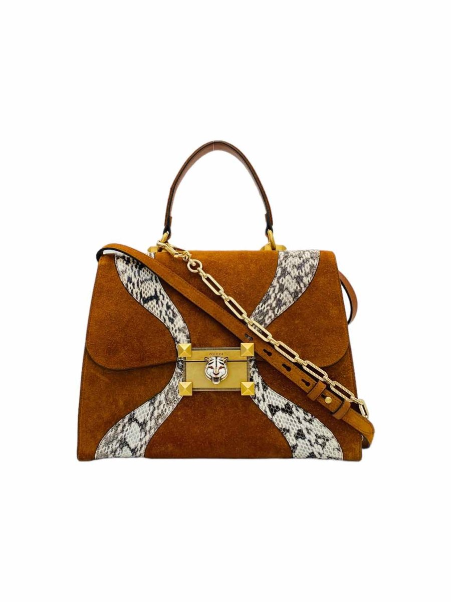 GUCCI Osiride Brown Top Handle