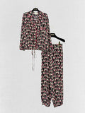 GUCCI Pyjama Printed Size US 2 Top & Pants Outfit