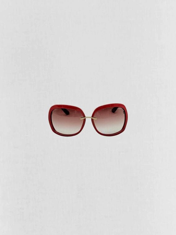 GUCCI Red Sunglasses