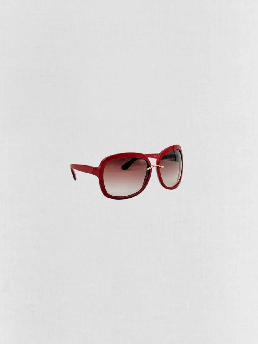 GUCCI Red Sunglasses
