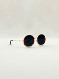 GUCCI Gold Tone Sunglasses