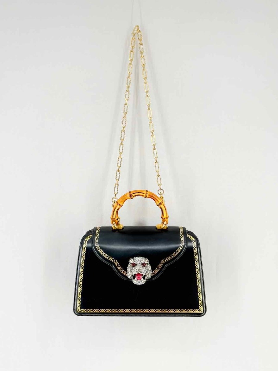 GUCCI Thiara Black Top Handle