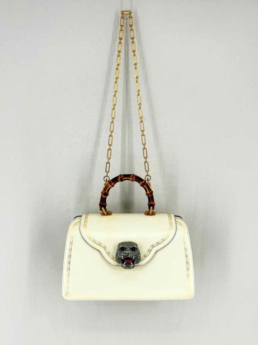 GUCCI Thiara Cream Top Handle