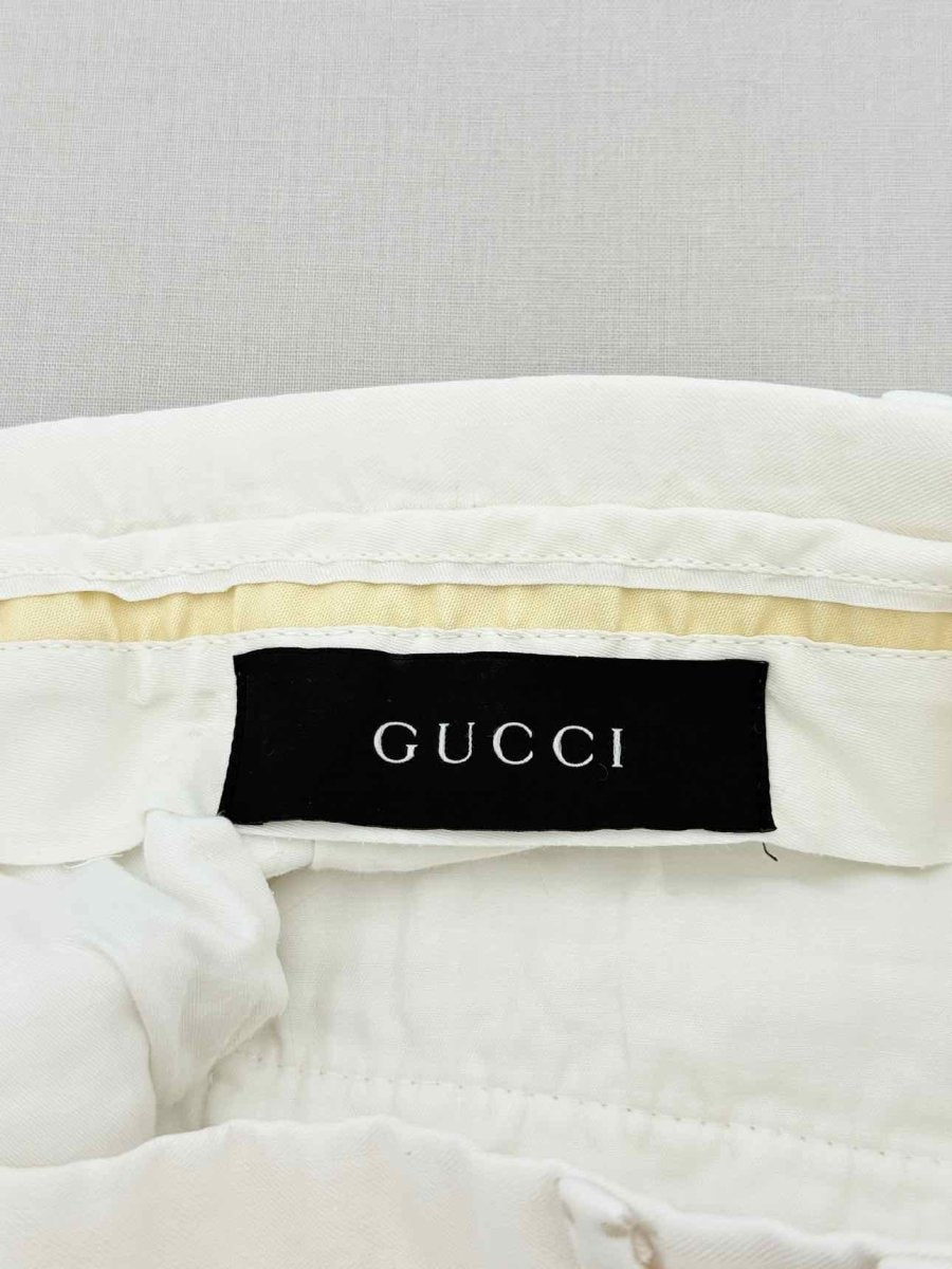 GUCCI White Size US 6 Pants