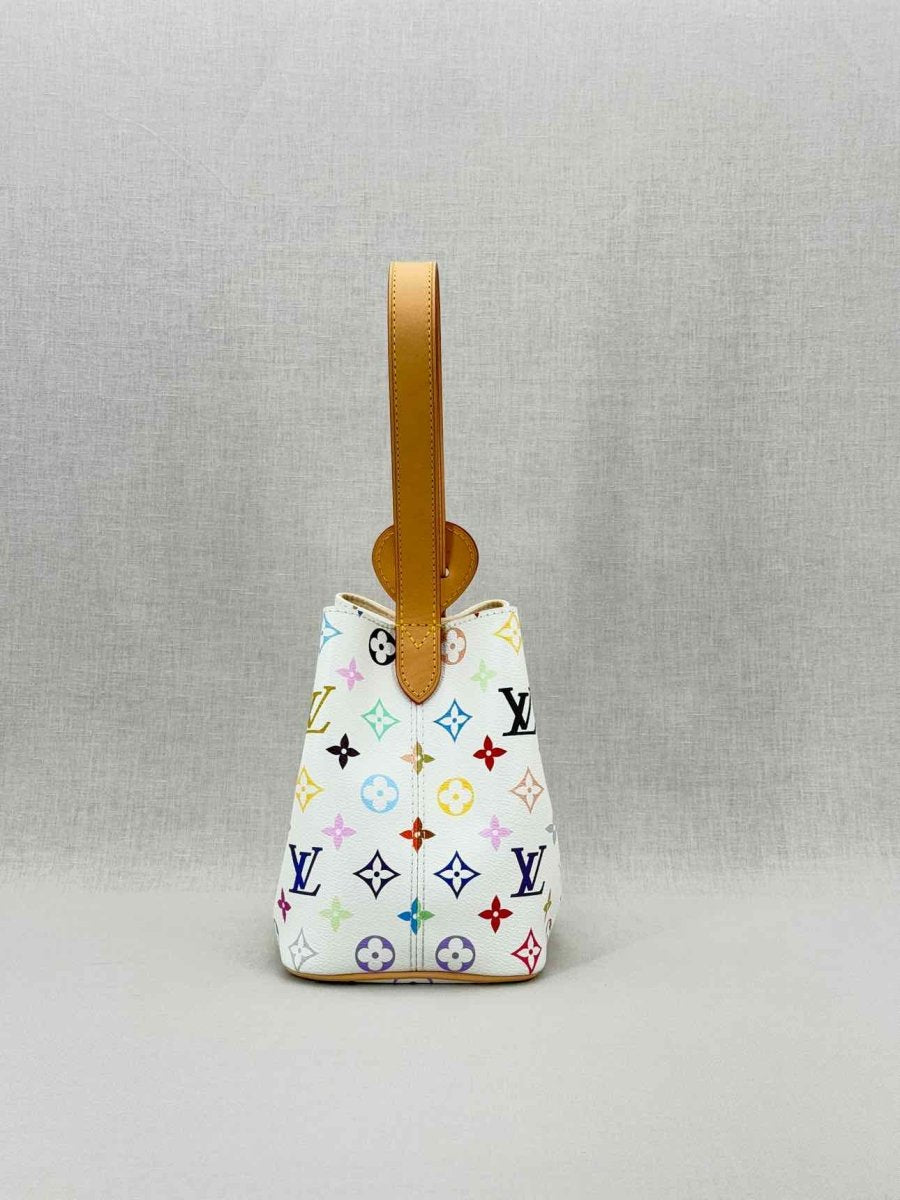LOUIS VUITTON All in BB White Multicolor Top Handle