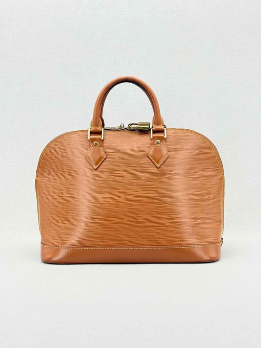 LOUIS VUITTON Alma Camel Top Handle
