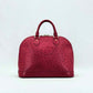 LOUIS VUITTON Alma Ruby Red Top Handle