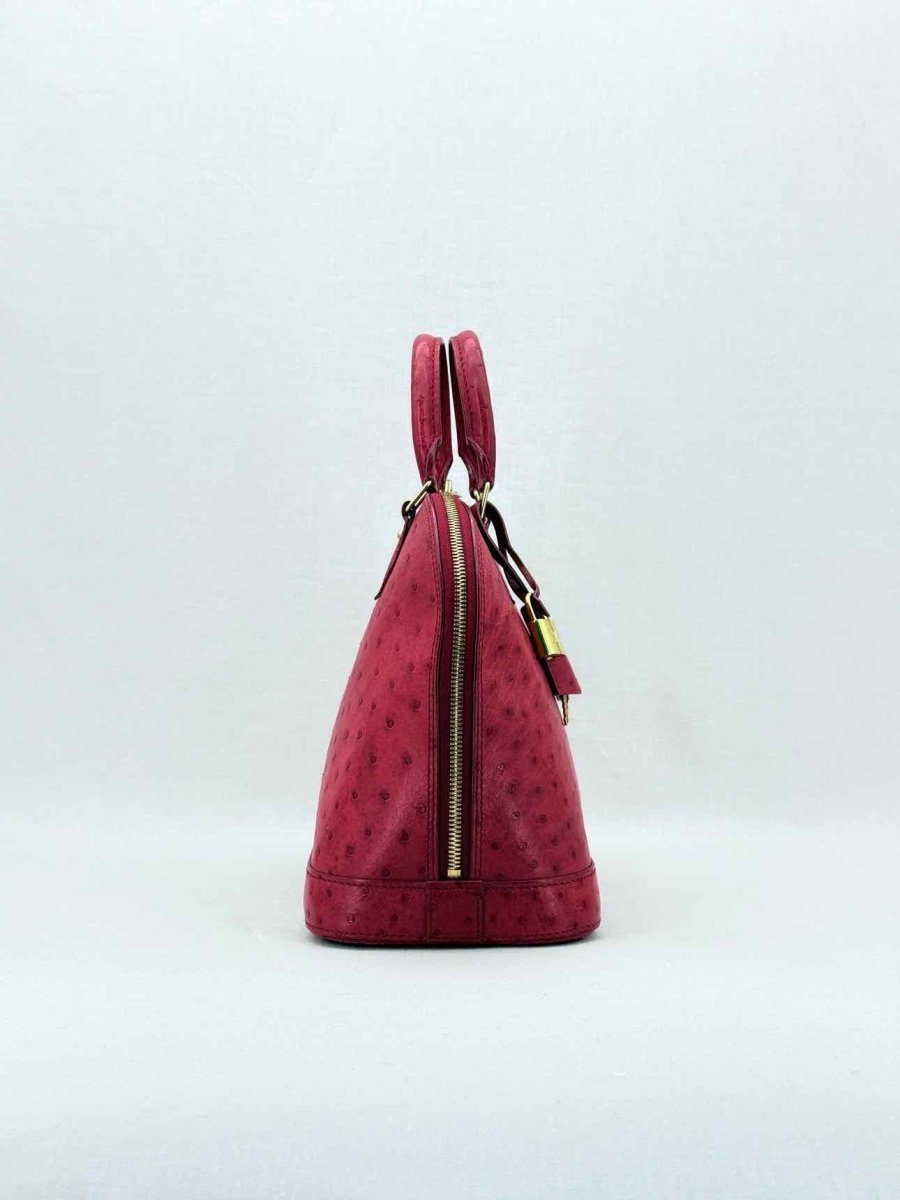 LOUIS VUITTON Alma Ruby Red Top Handle